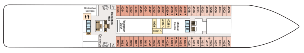 Oceania Cruises, R-Class, Ragatta, Deck 4.png